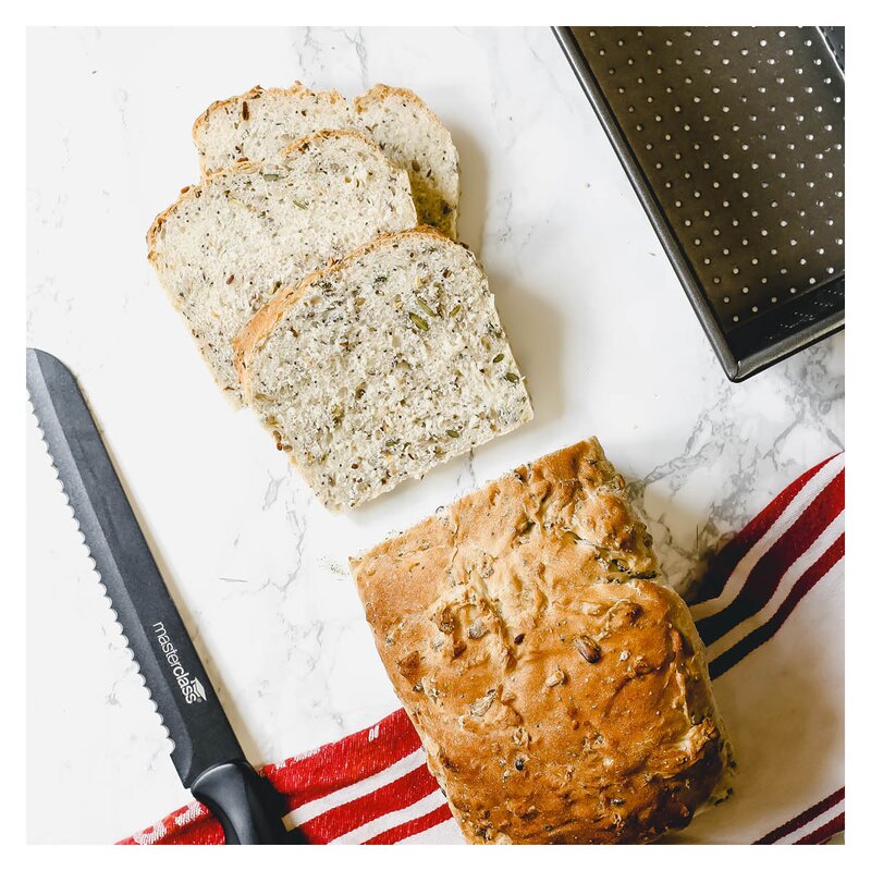 MasterClass Crusty Bake brødform 22 cm carbon svart