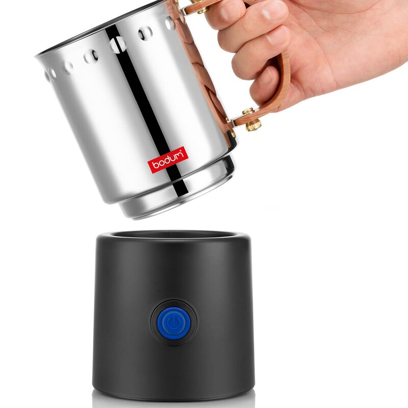 Bodum Ottoni melkeskummer 40 cl stål