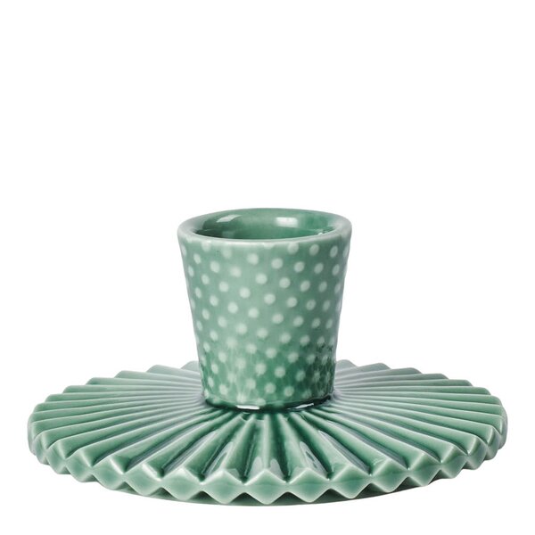 Dottir Pipanella Fan Dot lysestake 9,3 cm Spruce