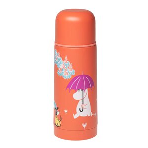 MoominArabia Mummi termos 35 cl Under paraplyen korallrød