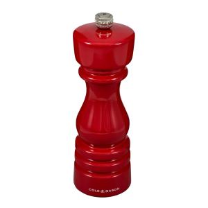 Cole & Mason London pepperkvern 18 cm rød