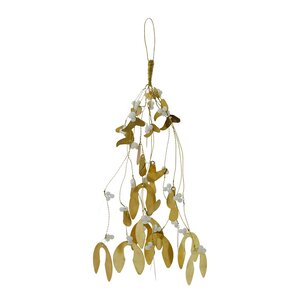 House Doctor Mistletoe julepynt 37 cm messing
