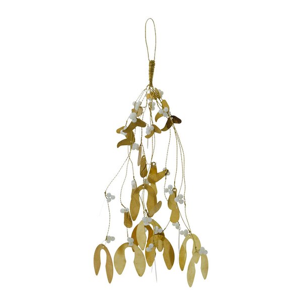 House Doctor Mistletoe julepynt 37 cm messing