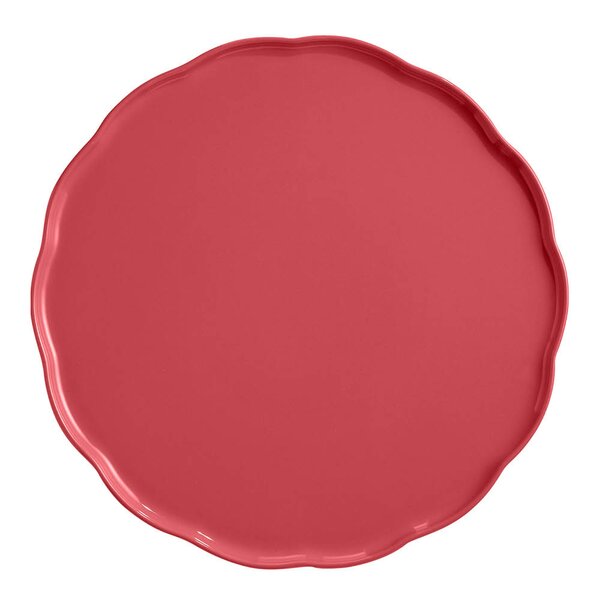 Emile Henry Madeleine serveringsfat rund 31x31 cm Bubbelgum