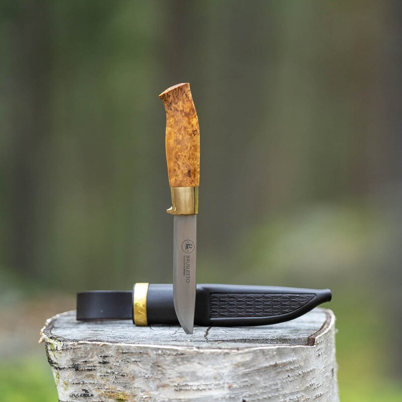 Brusletto Røy allroundkniv 24,5 cm masurbjørk