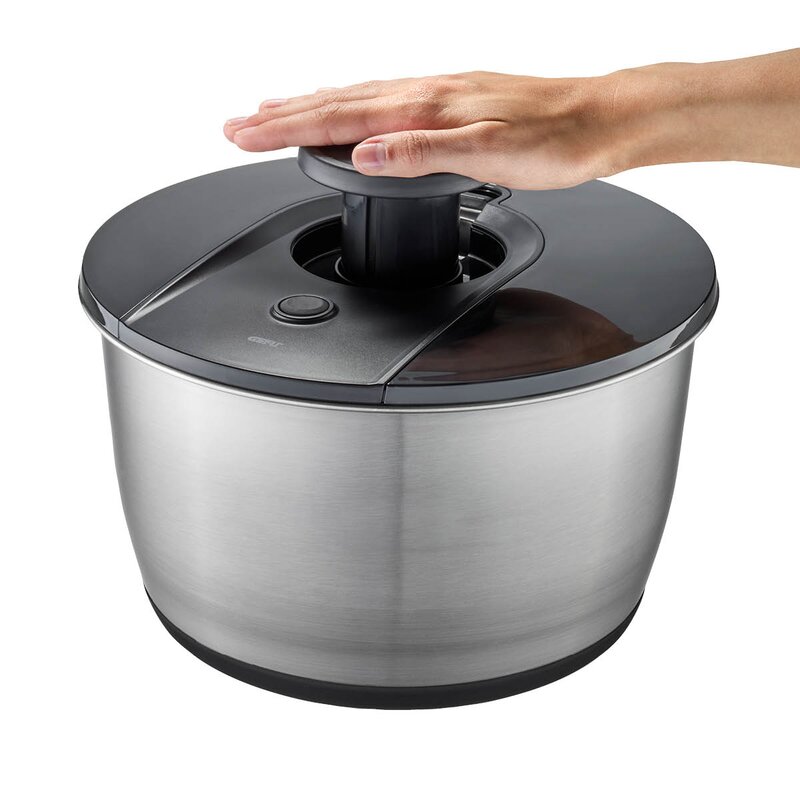 Gefu Push It salatslynge 5 L stål