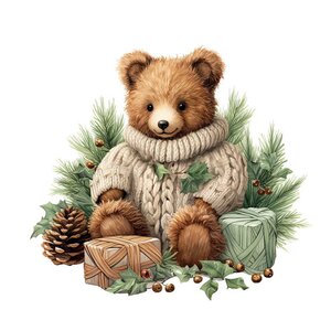 Ambiente Serviett 16,5x16,5 cm Cuddle bear