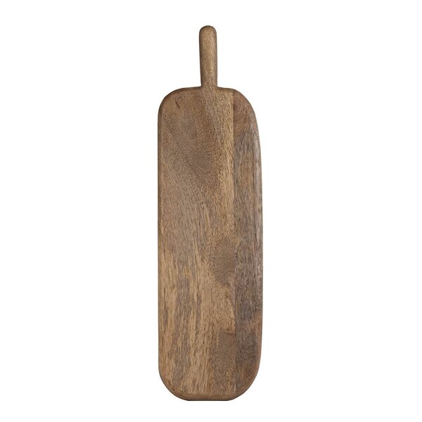 Sögne Home - Skjærebrett mangotre 50x14 cm rustic brown
