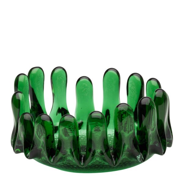 Kosta Boda - Sunflower bolle 7,5 cm smaragdgrønn