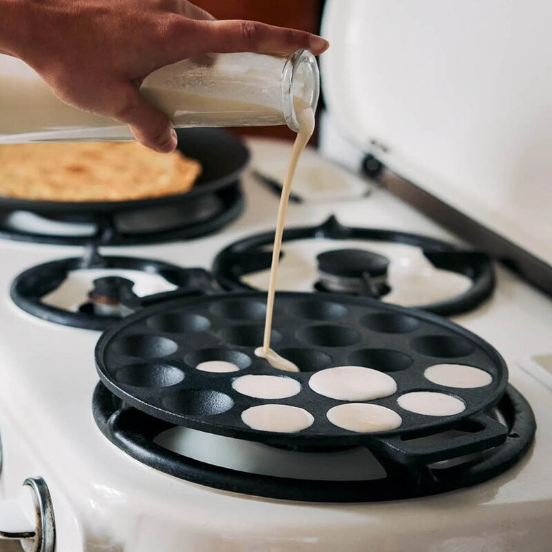 Skottsberg Poffertjes/munkepanne 19 hull 24 cm støpejern