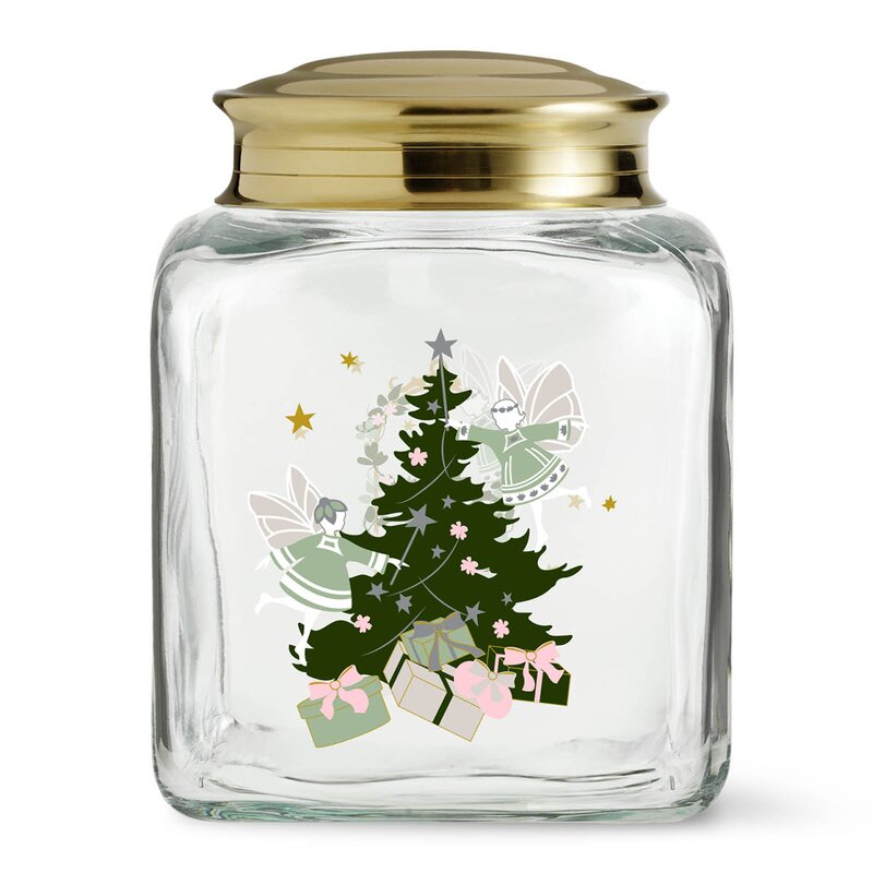 Holmegaard Christmas kakeglass 2026 16 cm multi