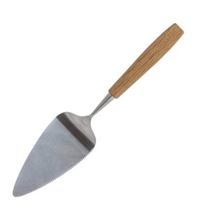 Bjørklund Treskaft kakespade 25,5 cm eik