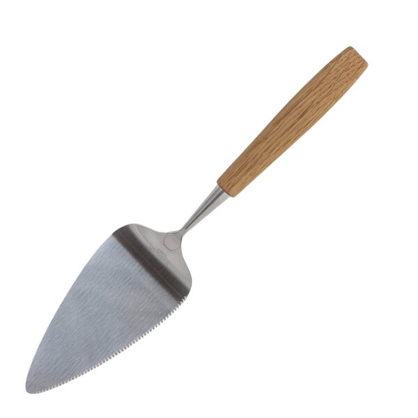 Bjørklund Treskaft kakespade 25,5 cm eik