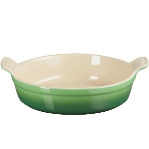 Le Creuset Heritage ildfast form rund 24 cm bamboo green
