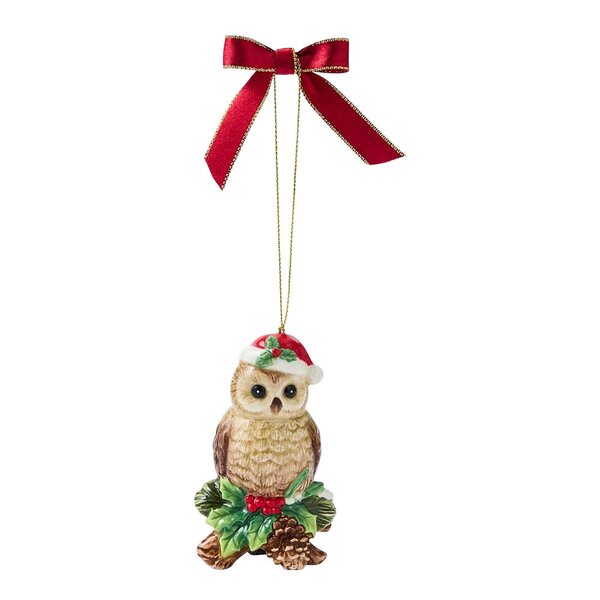 Spode Christmas Tree juletrepynt Owl