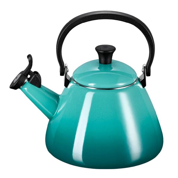 Le Creuset Kone vannkjele med fløyte 1,6L Bleu Riviera