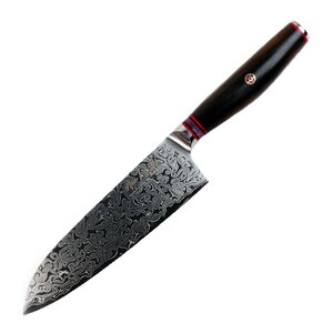 Assio & Engvall Skarp santokukniv 17,8 cm stål/tre