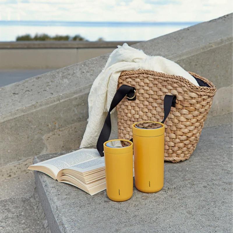 Stelton To Go Click to go kopp 0,4L poppy yellow