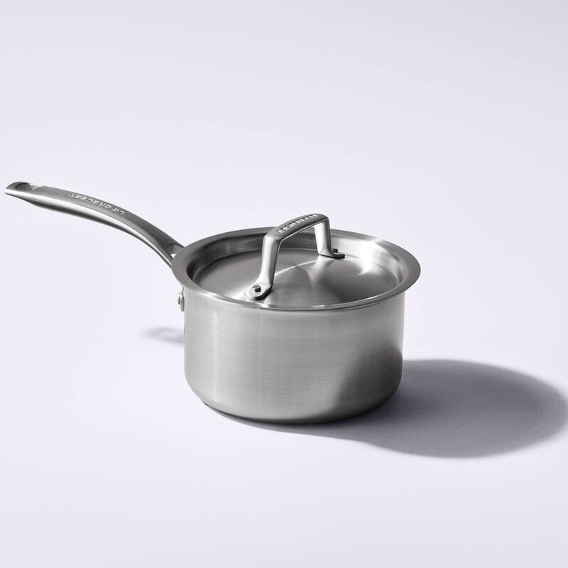 Le Creuset Essential 3-Ply kasserolle 16 cm 1,9L m/lokk