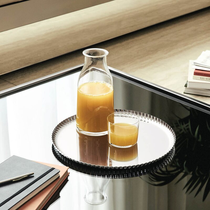 Alessi Pleats brett 31 cm blankt stål