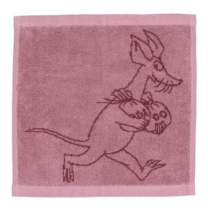 MoominArabia Mummi håndkle 25x25 cm Sniff mauve
