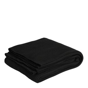 Design House Stockholm Pleeace pledd 140x170 cm svart
