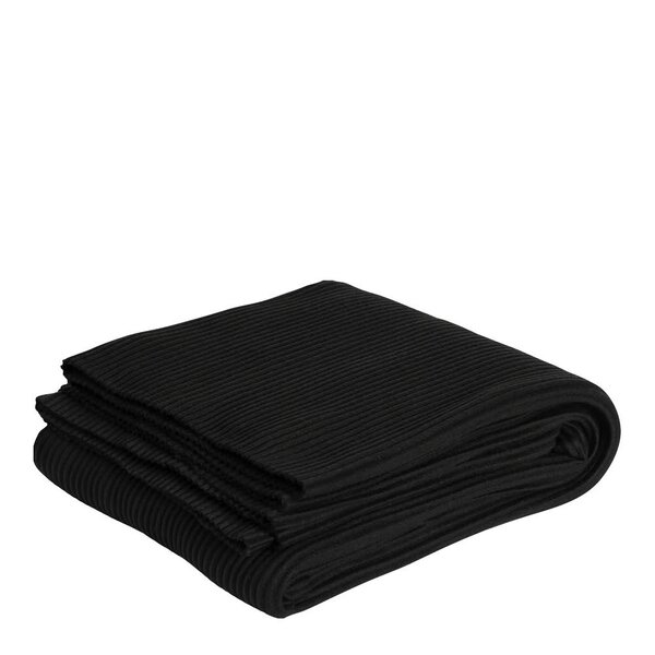 Design House Stockholm Pleeace pledd 140x170 cm svart