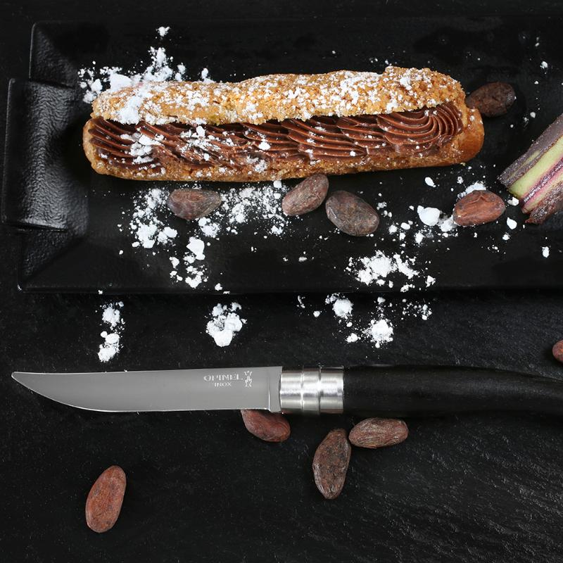 Opinel Table Bois bestikksett 4 deler Table Chic ibenholt