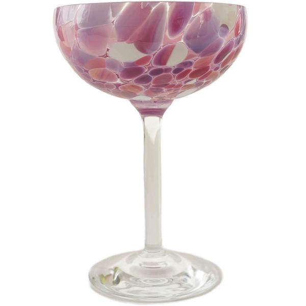 Magnor, swirl champagneglass 22 cl rosa