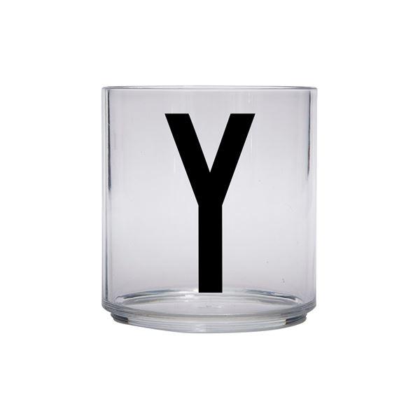 Design Letters – Kids drikkeglass Y 17,5 cl