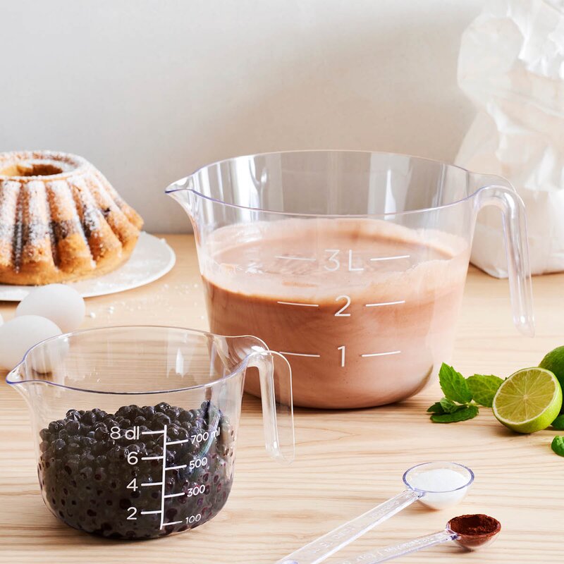 Gastromax Målebeger 0,8L klar