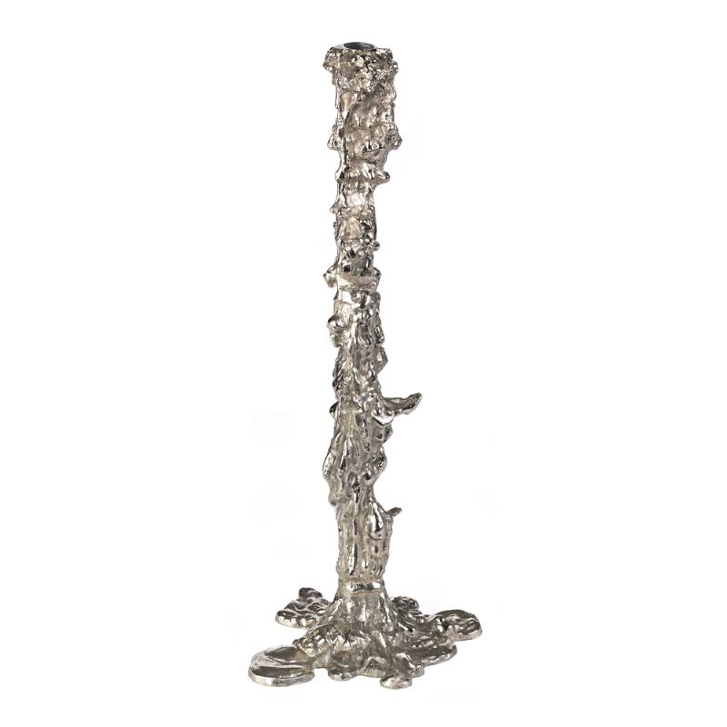 Pols Potten Drip lysestake 50 cm sølv