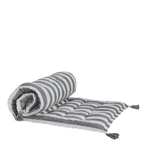 Lene Bjerre Felima sittepute/madrass 190x70 cm hvit/mørk grå