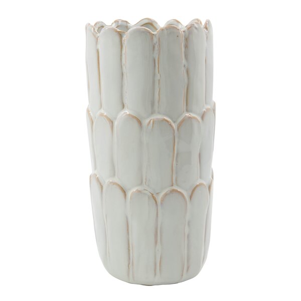 House Doctor Ezra vase 25 cm offwhite
