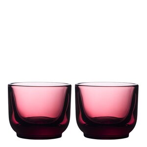 Fellow Pirch espresso glass 9 cl 2 stk Garnet