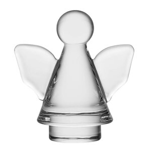 Magnor Engla juledekor 9 cm krystallglass