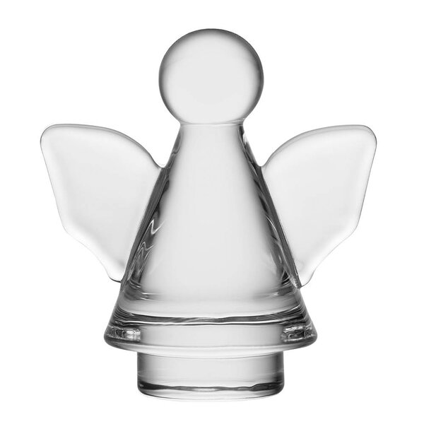Magnor Engla juledekor 9 cm krystallglass
