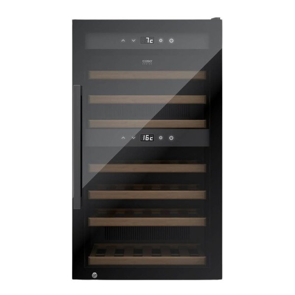 Caso WineExclusive vinskap 66 flasker svart