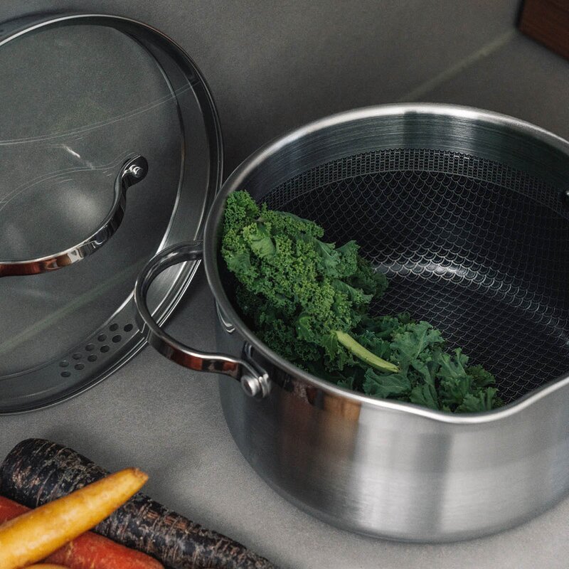 Sabor Optimal gryte m/keramisk belegg 4L blank