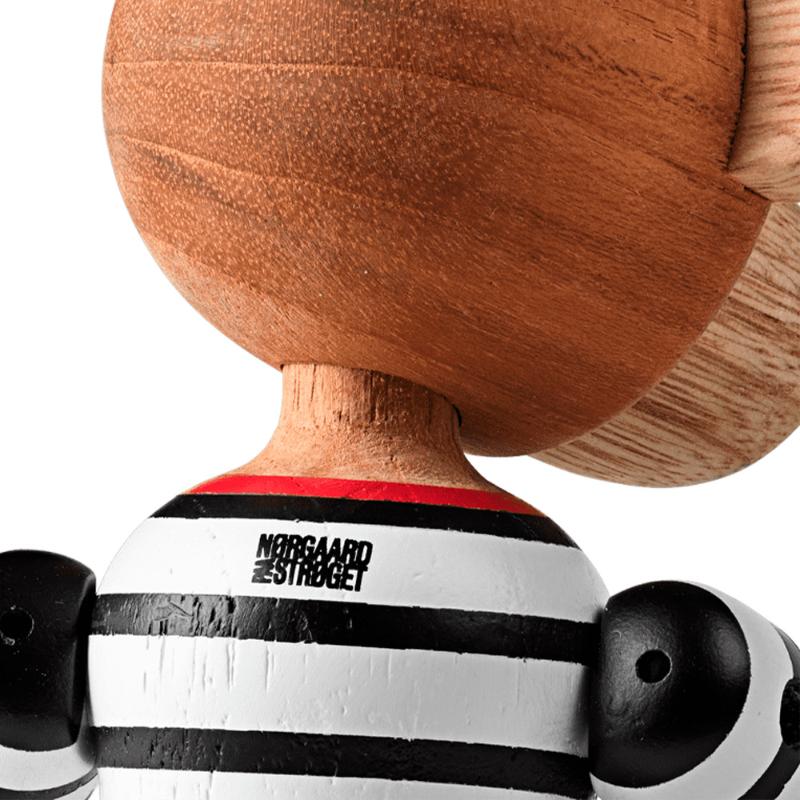 Kay Bojesen Denmark Ape x Nørgaard paa Strøget liten hvit/sort