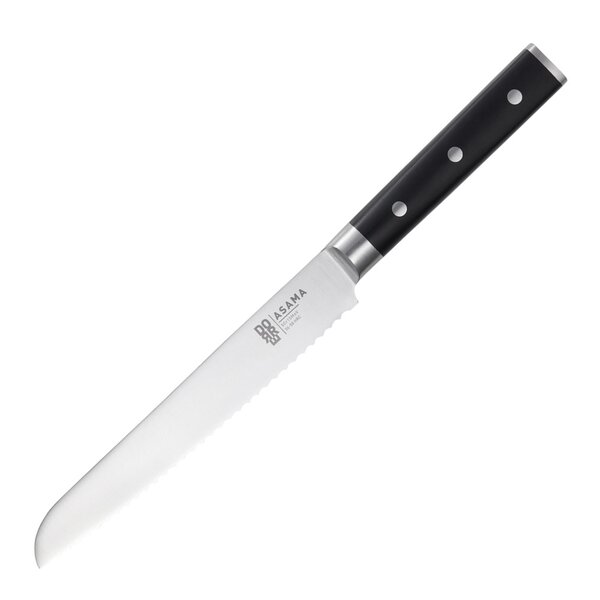 Dorre Asama brødkniv 20 cm svart/sølv