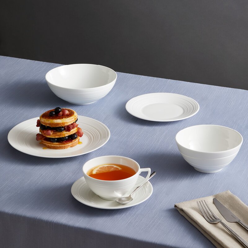 Wedgwood Jasper Conran Strata tekopp & asjett