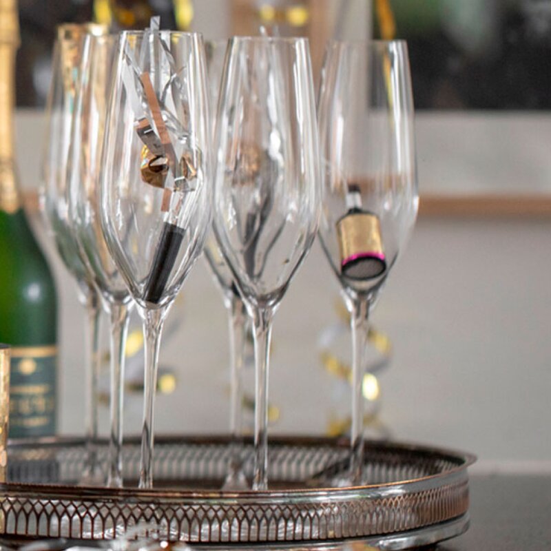 Holmegaard Cabernet champagneglass 29 cl 6 stk