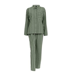 Høie Nova flanell pyjamas dame str L grønn