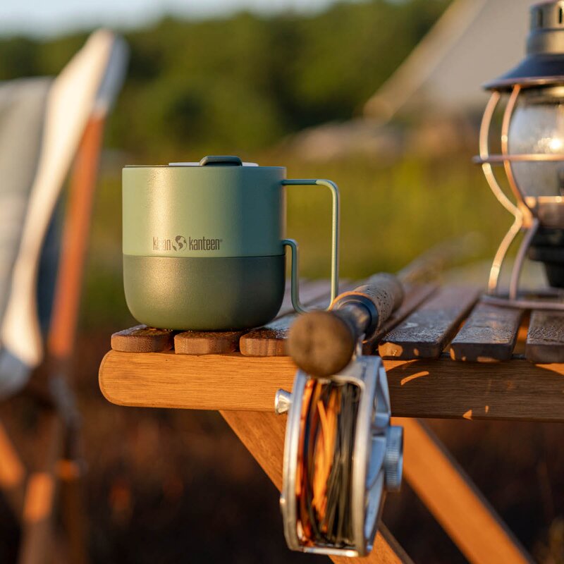 Klean Kanteen Rise kopp 41 cl med flipplokk Sea Spray
