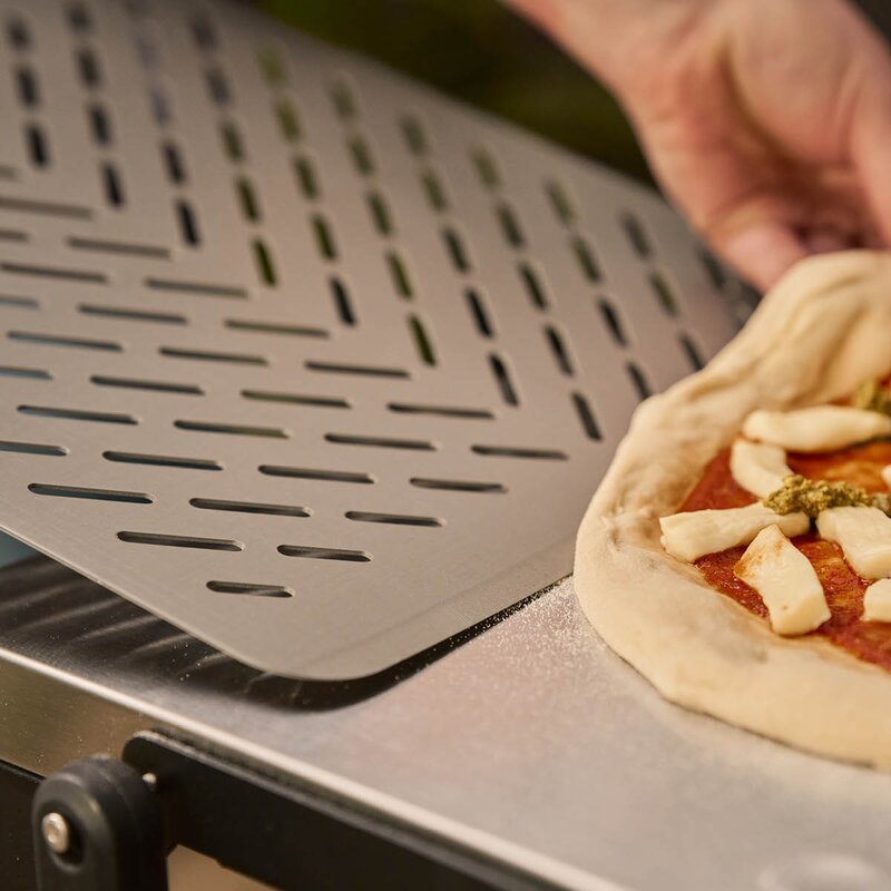 Ooni Pizzaspade perforert 30 cm valnøtt