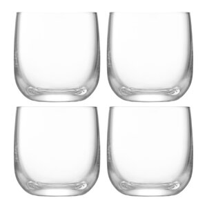 LSA International Borough shotglas 7,5 cl 4 stk klar