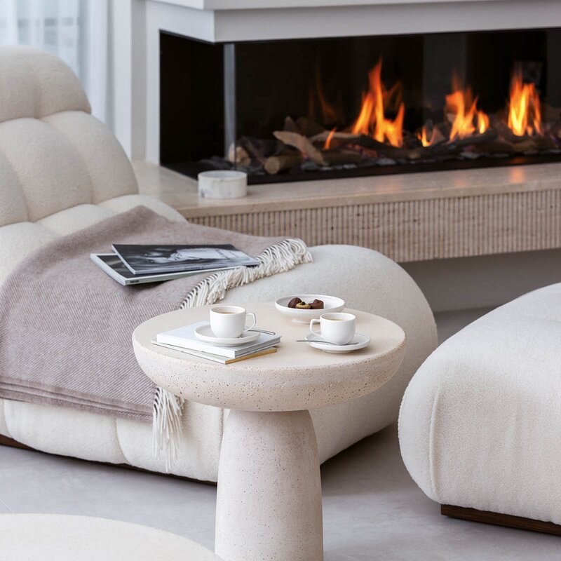 Villeroy & Boch Afina skål til espressokopp 11,5 cm hvit