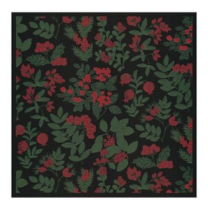 Ekelund Skumringsbær duk 75x75 cm rød