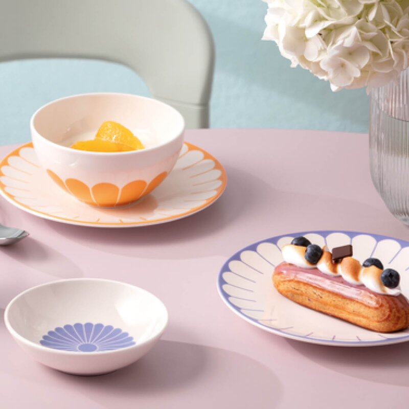 Villeroy & Boch Fleur bleu frokosttallerken/desserttallerken 21 cm blå